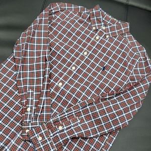 Polo Ralph Lauren Boys Plaid Poplin Shirt L(14-16)